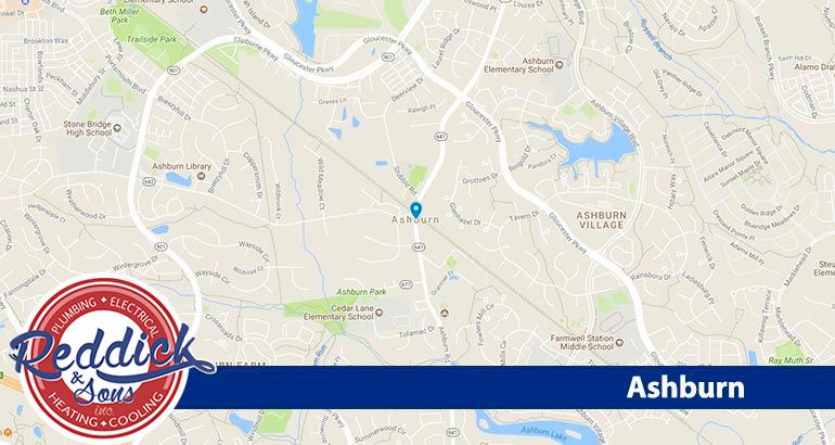 Ashburn Map 